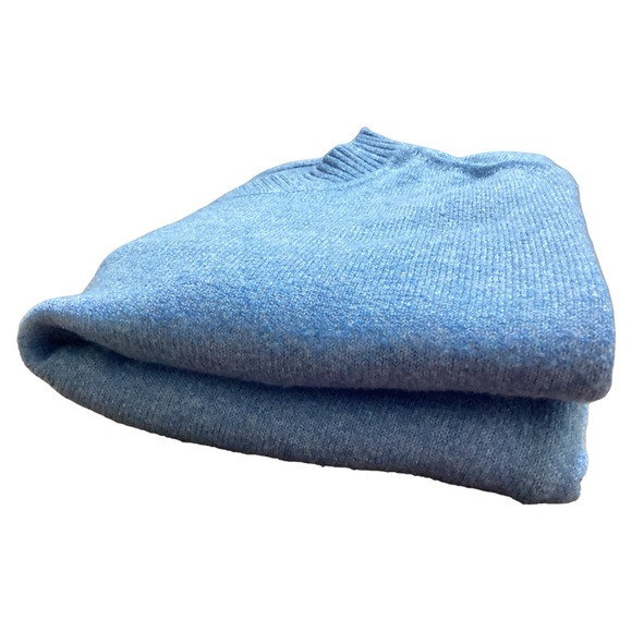 J. Jill Women's Long Sleeve Split Hem Blue Stretch Pullover Sweater Plus Size 3X - Picture 16 of 16